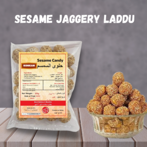 sesame jaggery laddu